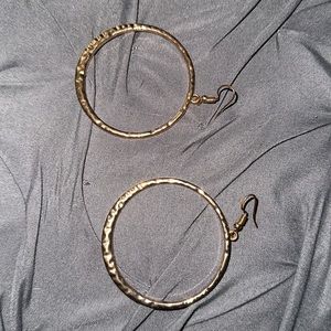 Gold earrings